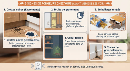 5 signes qui prouvent que vous avez des rongeurs chez vous (avant même de les voir)